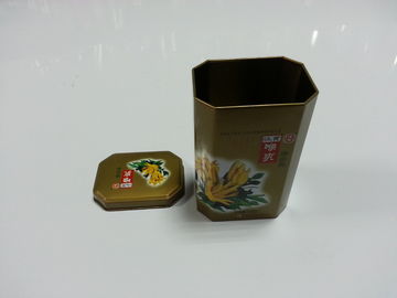 चीन धातु टिन चाय मसालों / / कॉफी कनस्तरों सूखे भोजन के लिए पैकेजिंग आपूर्तिकर्ता