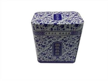 चीन Tieguanyin और Wuloog चाय पैकिंग के लिए आयताकार टिन चाय कनस्तरों आपूर्तिकर्ता
