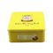 चीन Lids के साथ नेस्ले कुकी टिन धातु के बक्से, पीला स्थान रंग छोटे कैंडी Tins निर्यातक