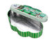 0.23 मिमी मोटाई कैंडी टिन कंटेनर, प्लास्टिक डालने के साथ सीवाईएमके मुद्रित बॉक्स आपूर्तिकर्ता